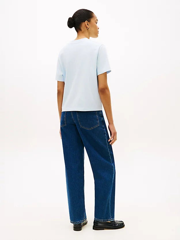 Crest Logo Embroidery Relaxed T-Shirt