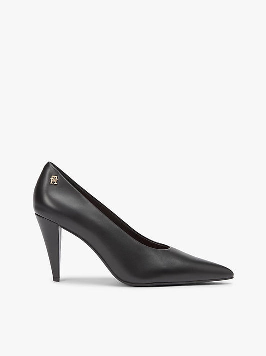 Leather Monogram High Heels