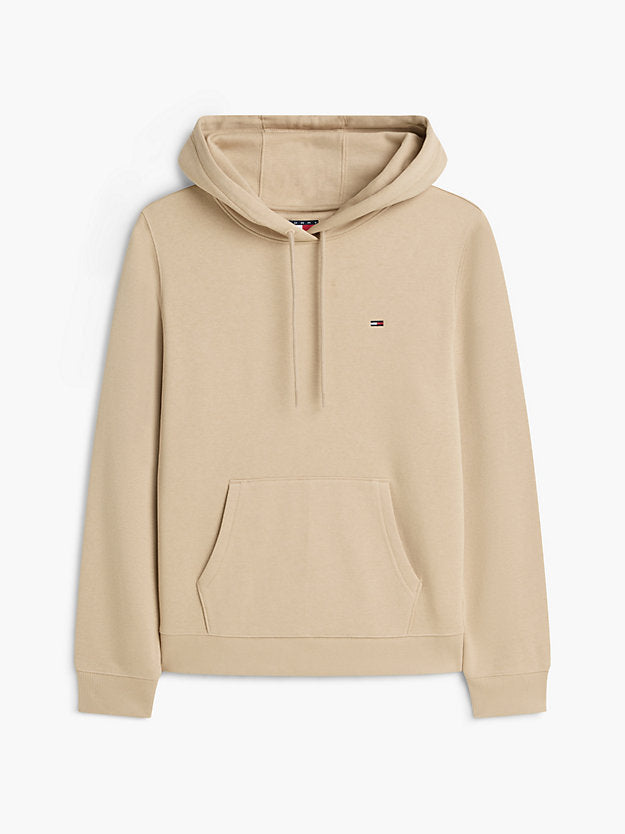 Flag Embroidery Fleece Drawstring Hoody