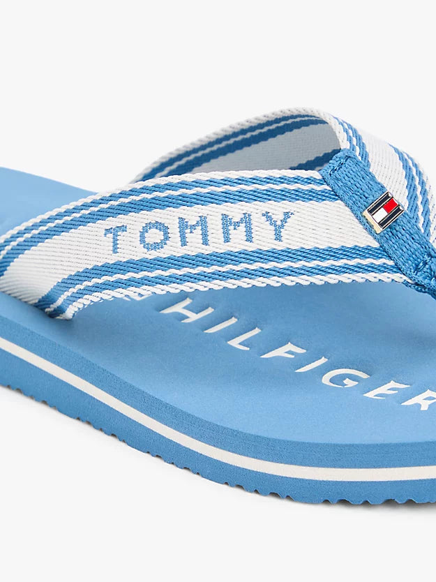 Webbing Strap Signature Flip-Flops