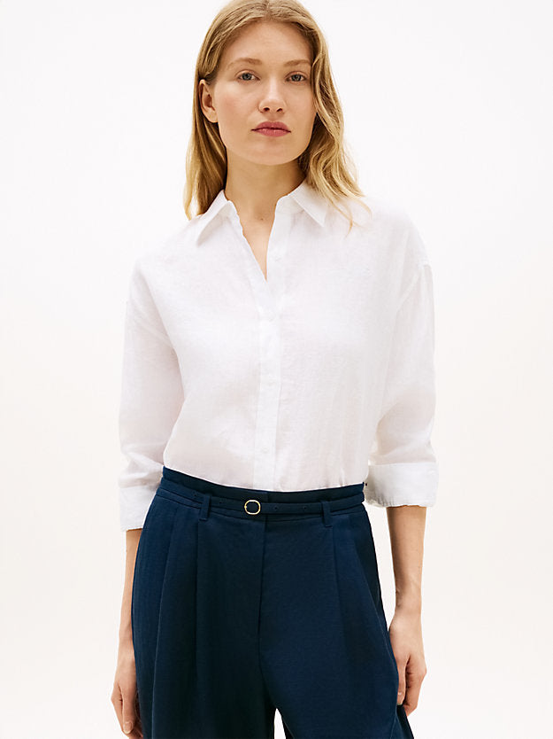 Pure Linen Oversized Fit Shirt