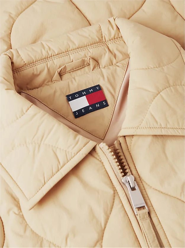 Water Repellent Quilted Relaxed Jacket