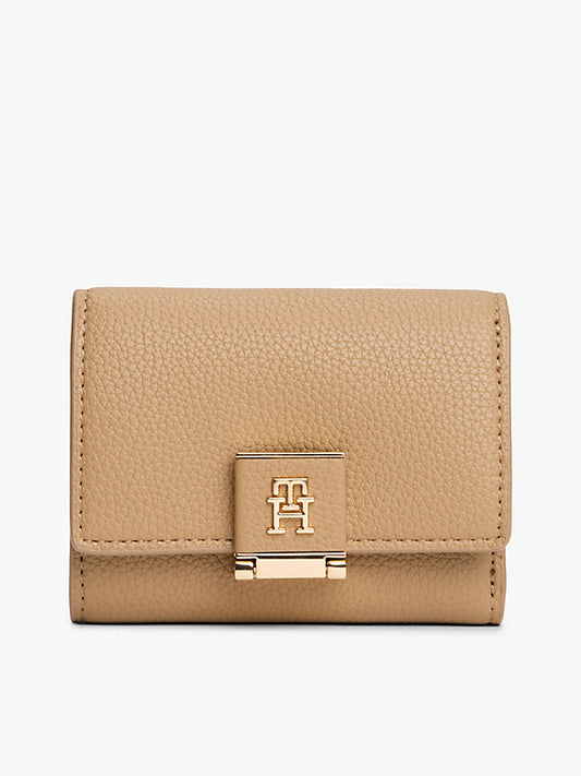 Monogram Pebble Grain Trifold Wallet