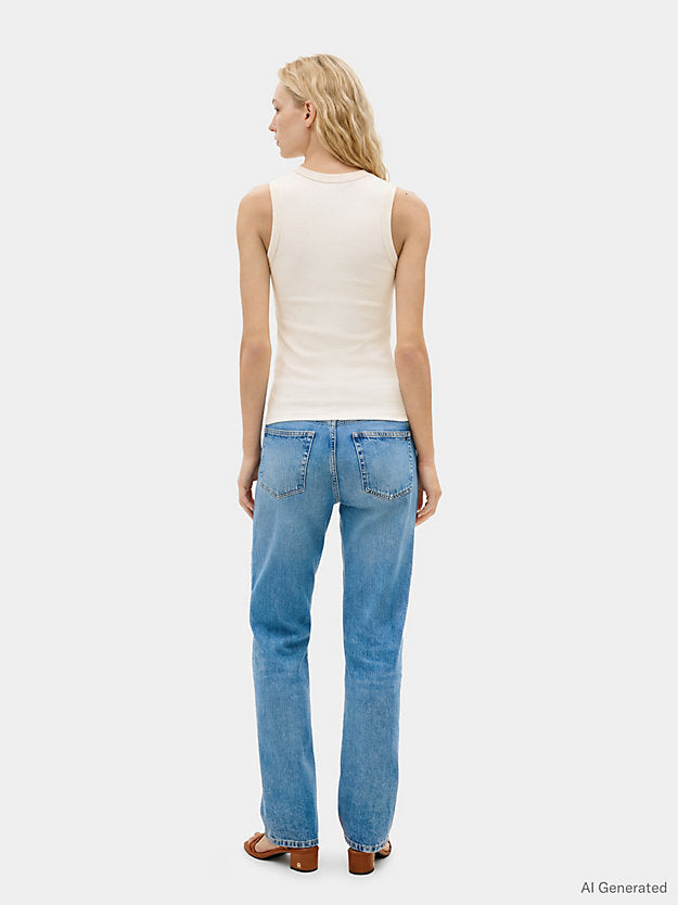 Slim Crew Neck Tank Top