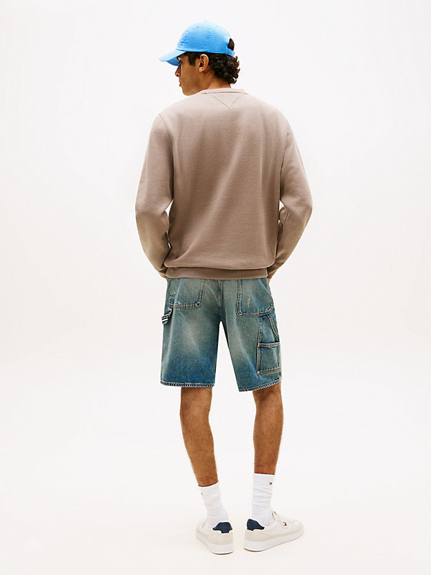 Flag Brushed Fleece Sweatshirt