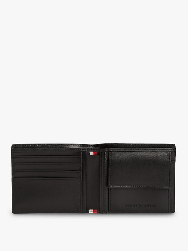 Embossed Flag Leather Card And Coin Wallet