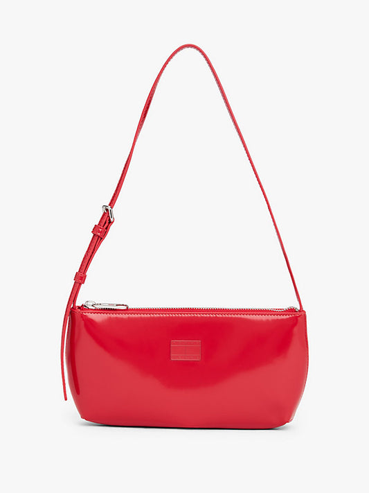Essential Logo Shiny Shoulder Bag