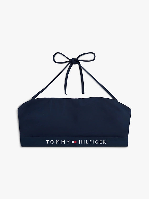 Original Logo Bandeau Bikini Top