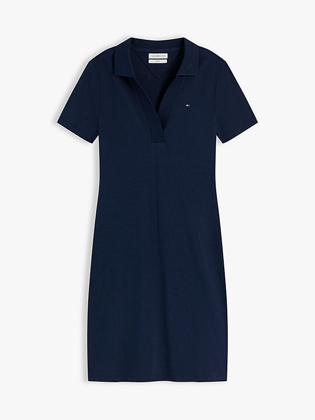 1985 Slim Mini Short Sleeve Polo Dress