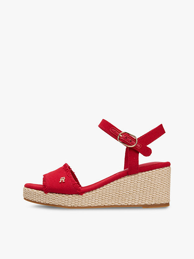 Monogram Woven Wedge Espadrilles