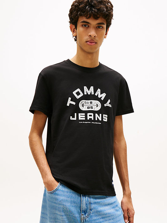 Graphic Crew Neck Jersey T-Shirt
