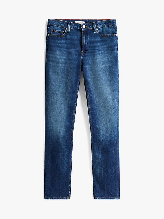 Faded Mid Rise Slim Jeans