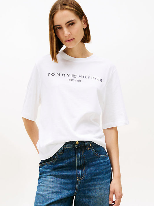 Logo Relaxed Crew Neck T-Shirt