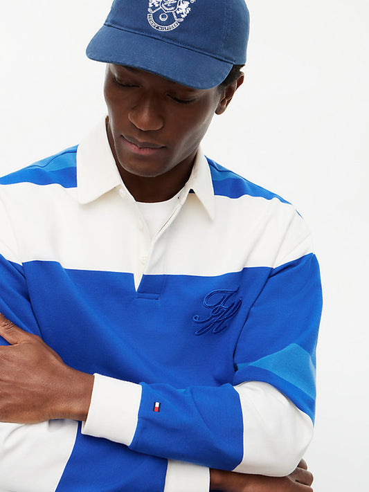 Stripe Relaxed Rugby Shirt
