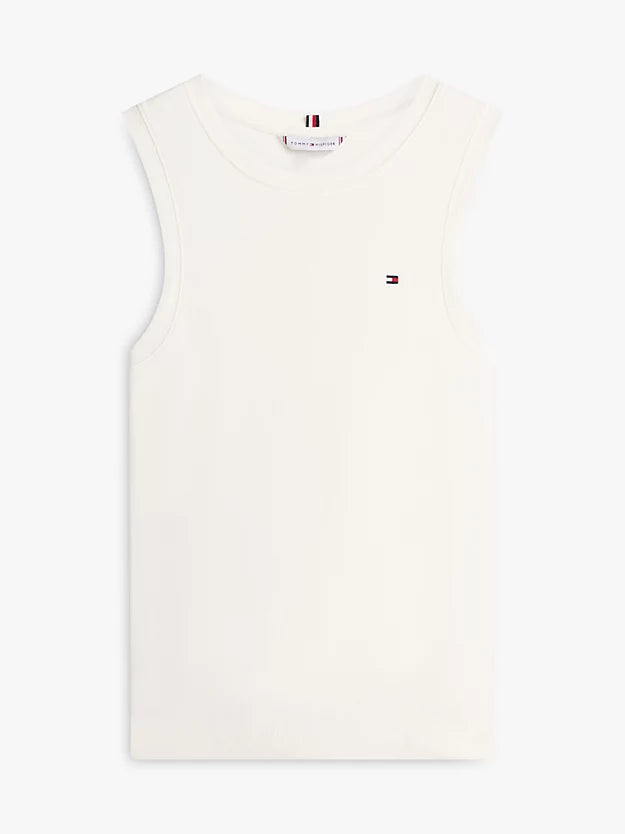 Slim Crew Neck Tank Top