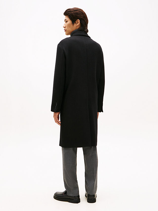 Single Breasted Longline Coat WiCashmere