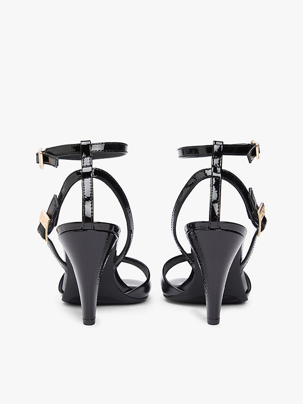 Patent Leather Ankle Strap High Heel Sandals