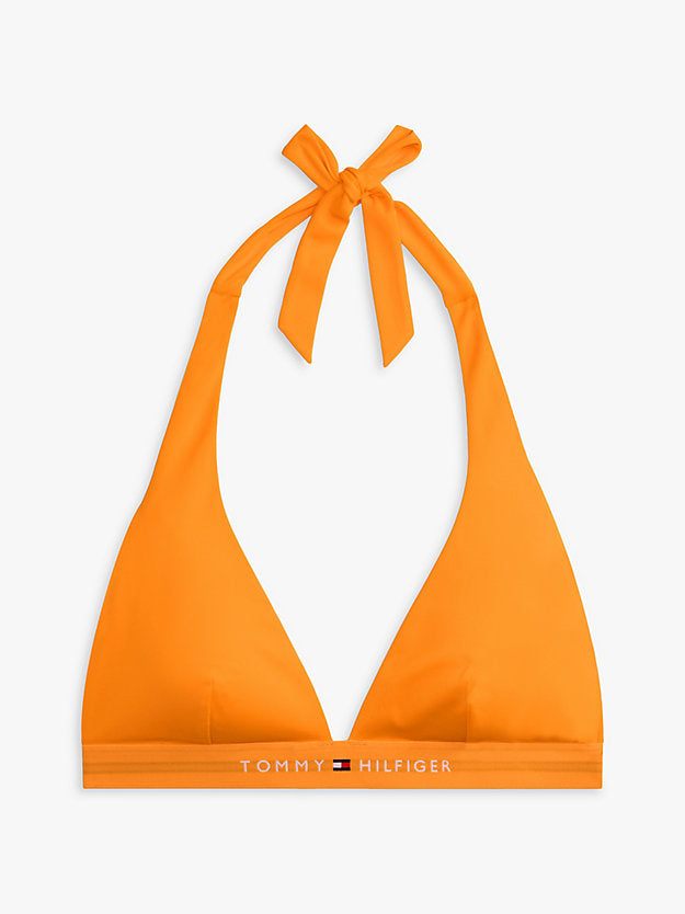Original Logo Halterneck Bikini Top
