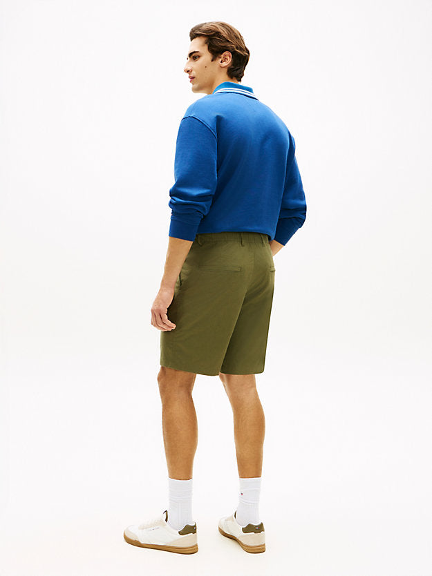 Dover Flag Embroidery Regular Fit Chino Shorts