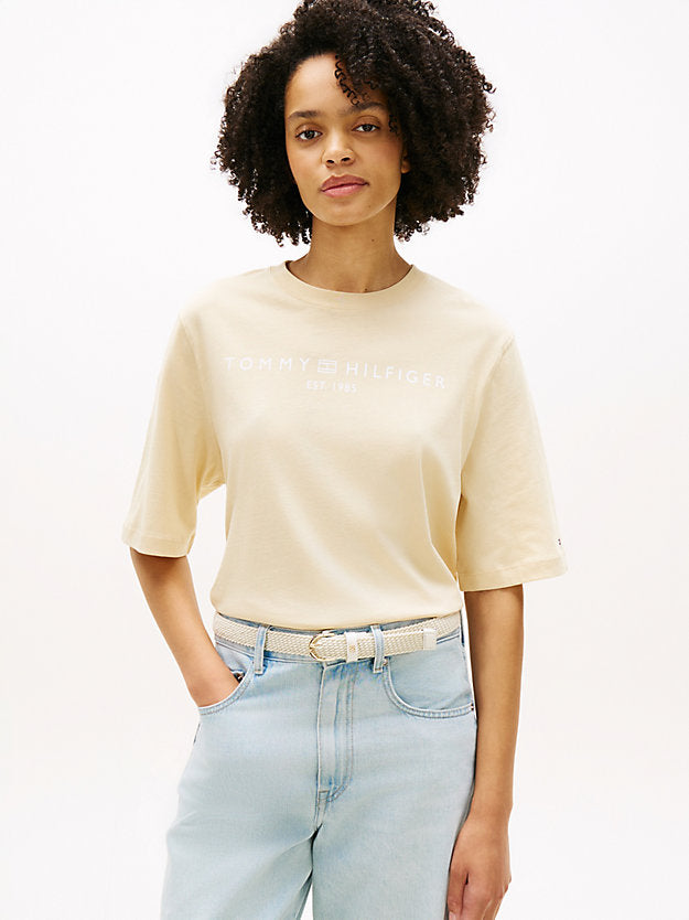 Logo Relaxed Crew Neck T-Shirt