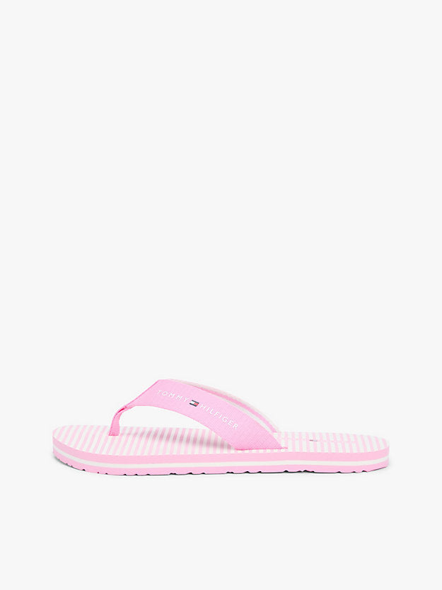 Webbing Strap Ithaca Stripe Flip-Flops