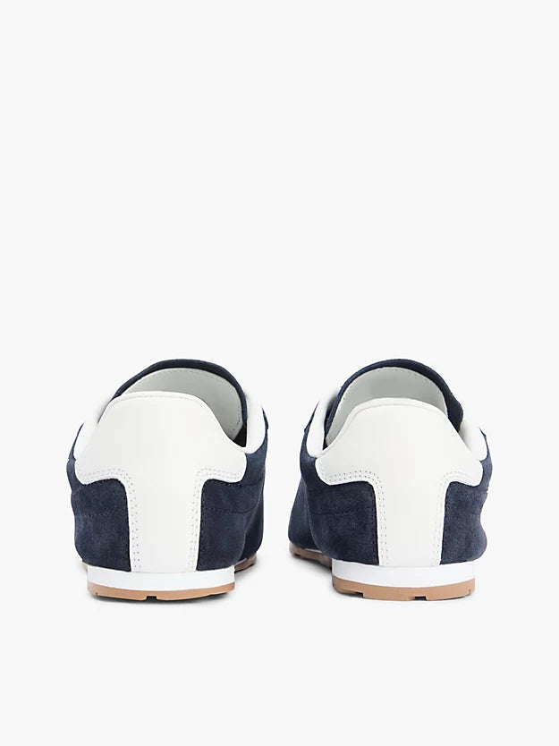 Suede Monogram Low Profile Trainers