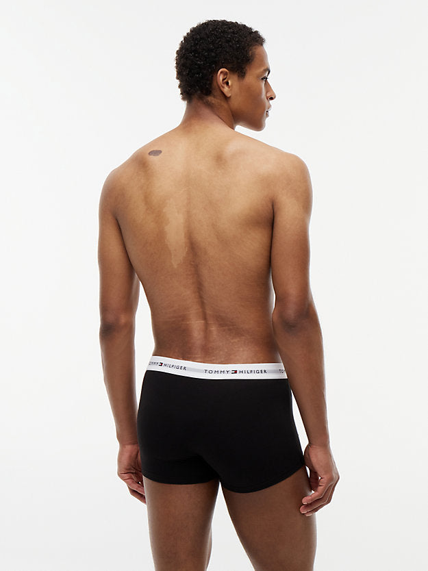 3-Pack Signature Repeat Logo Waistband Trunks