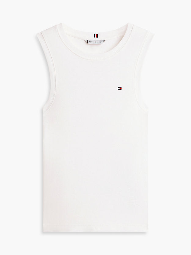 Slim Crew Neck Tank Top