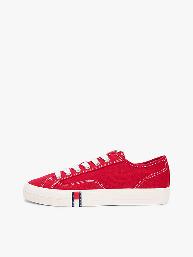 Archive Flag Stripe Canvas Trainers