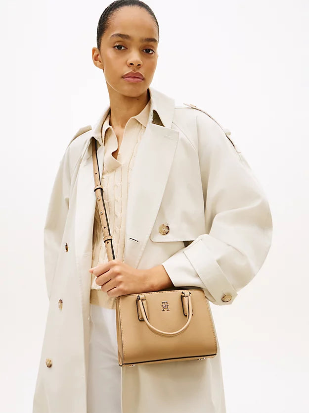 Monogram Crossbody Tote Bag