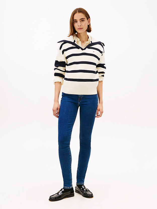 Como Mid Rise Skinny Jeans