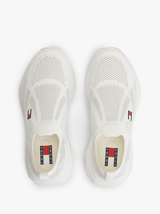 Logo Knit Cleat Slip-On Trainers