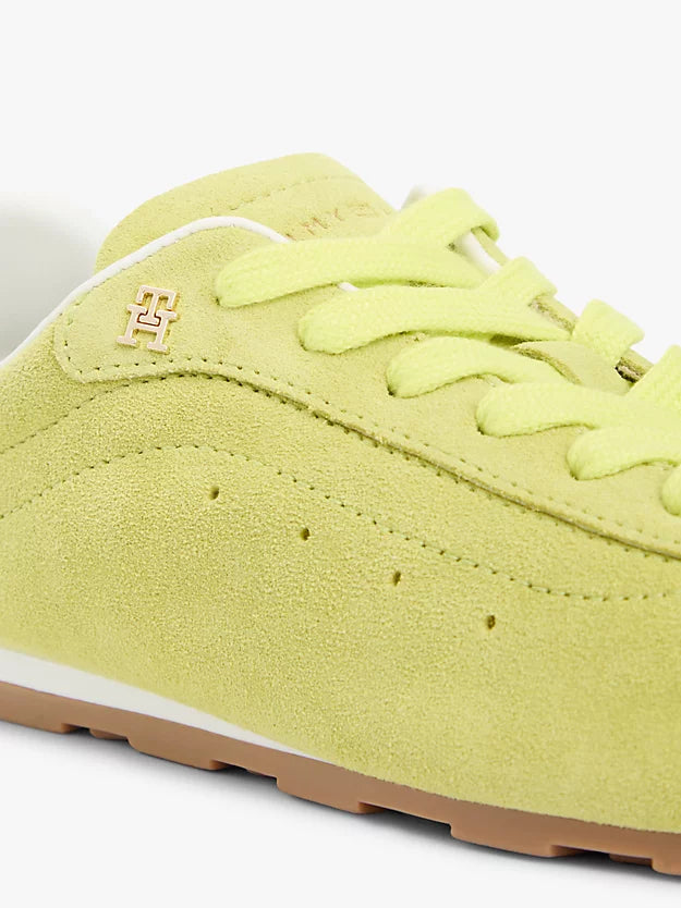 Suede Monogram Low Profile Trainers