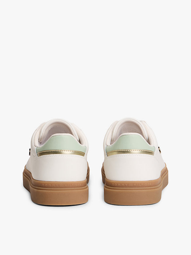 Monogram Leather Trainers