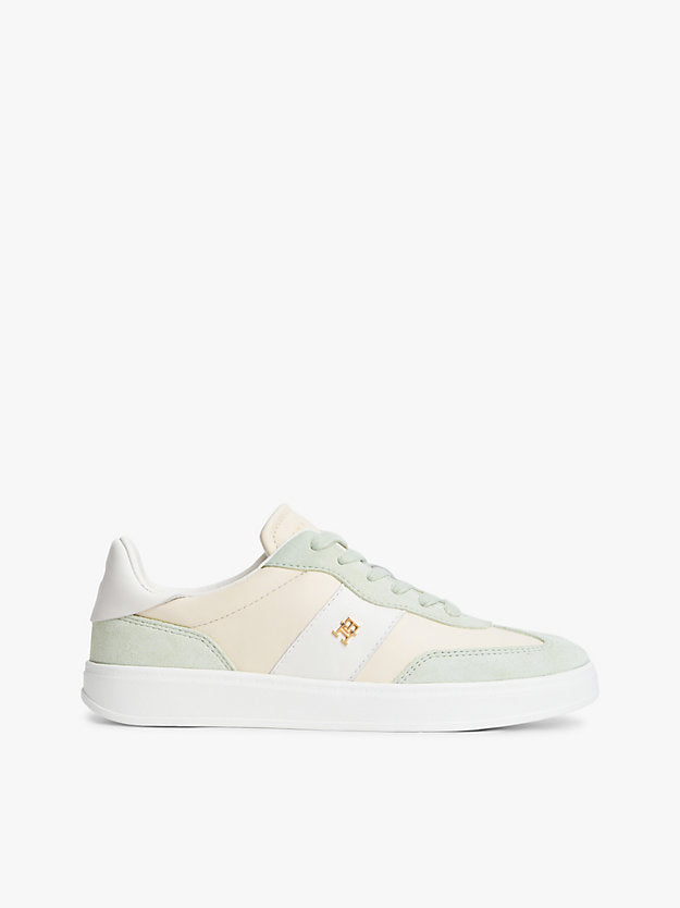 Monogram Mixed Texture Trainers