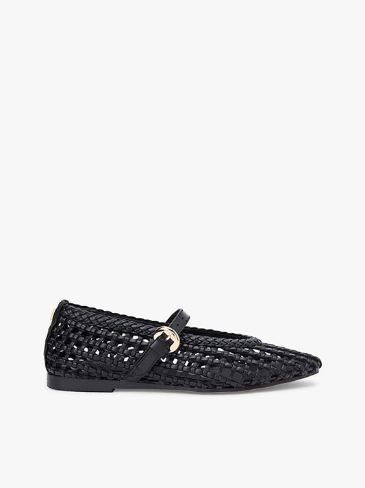 Woven Mary Jane Ballerinas