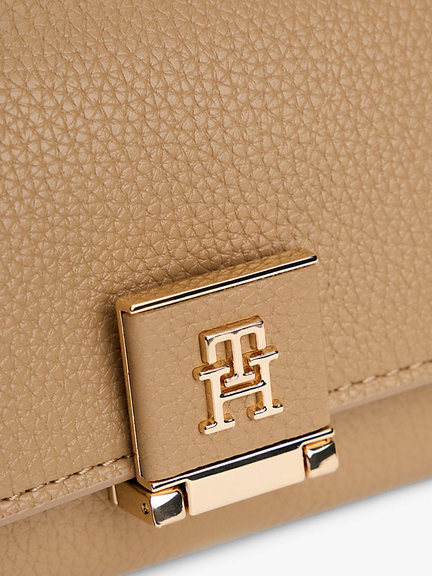 Monogram Pebble Grain Trifold Wallet
