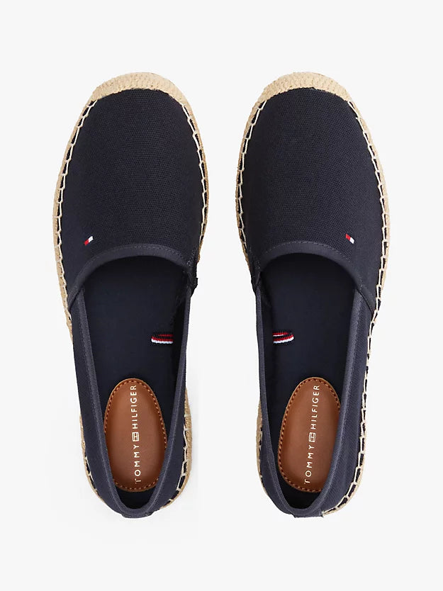 Flag Embroidery Canvas Espadrilles