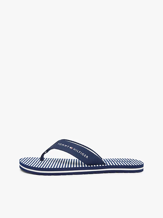 Webbing Strap Ithaca Stripe Flip-Flops