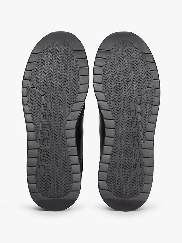 Embossed Monogram Leather Trainers