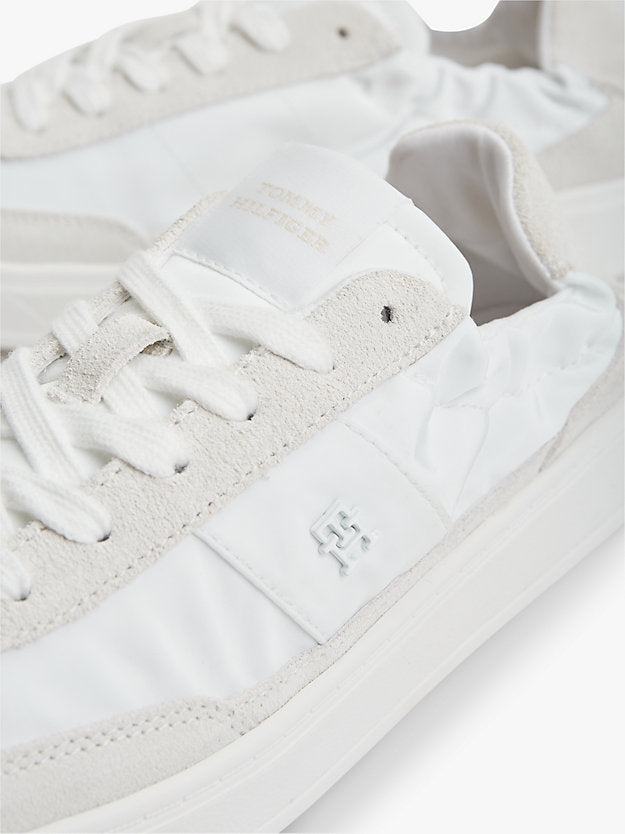 Suede Scrunch Back Trainers
