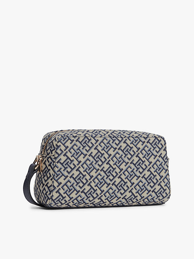 Monogram Jacquard Crossbody Camera Bag
