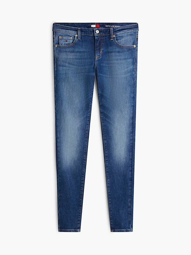 Faded Low Rise Skinny Jeans