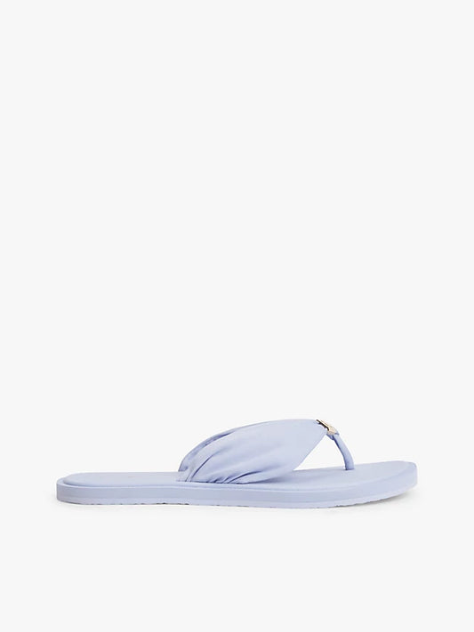 Monogram Plaque Flip-Flops