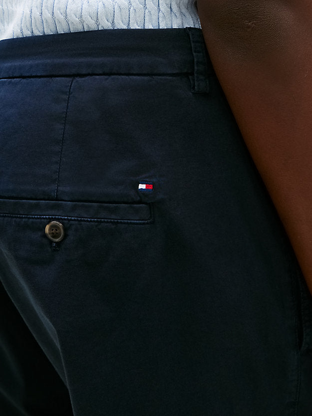 Curve Washed Slim Straight Leg Chinos