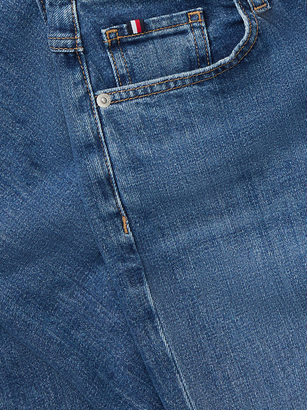 Mid Rise Classic Straight Jeans