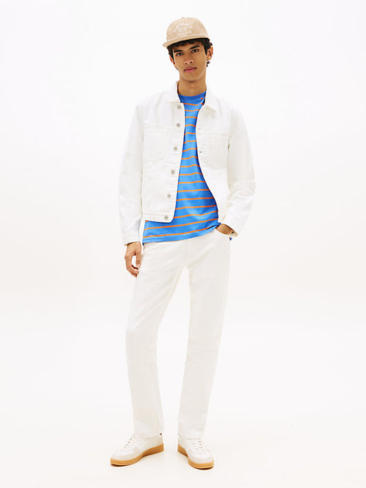 Scanton Slim White Jeans