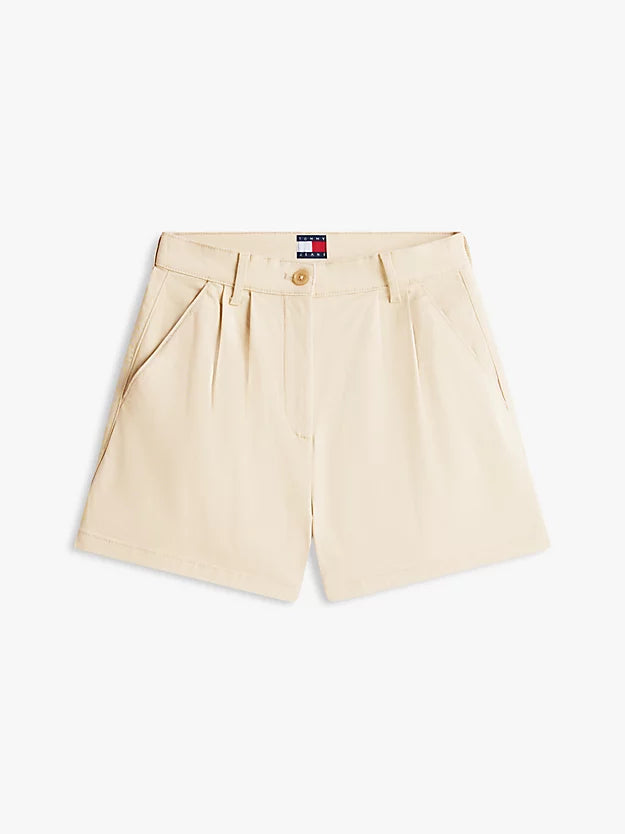 Claire High Rise Wide Leg Pleated Shorts