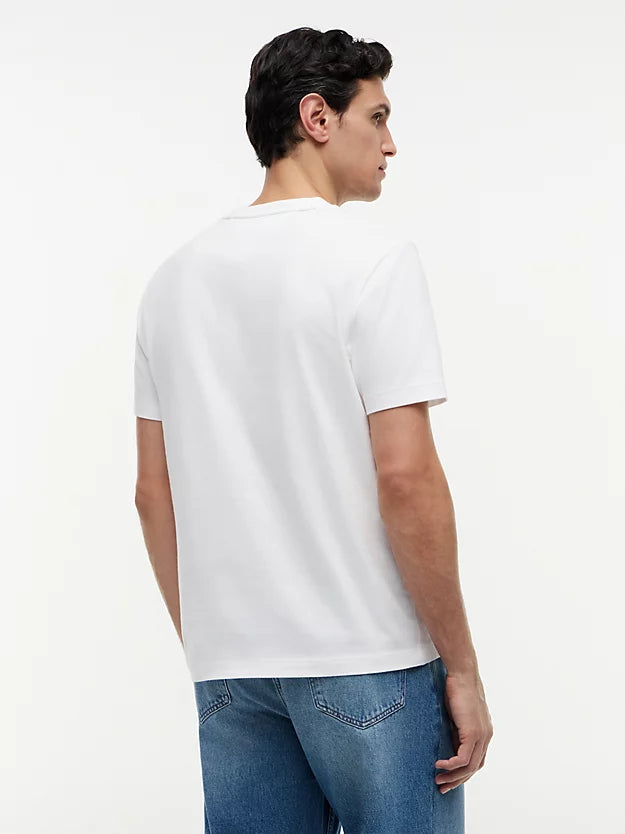 Flag Embroidery V-Neck T-Shirt