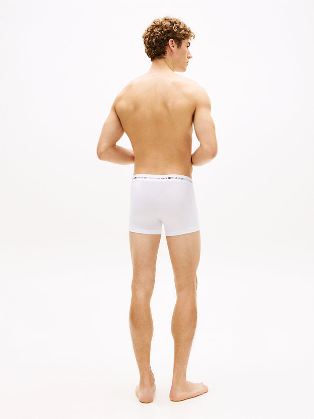 3-Pack Logo Waistband Trunks